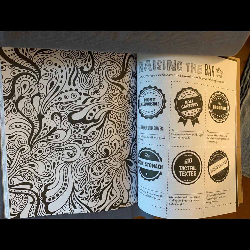 Adult Coloring & Activity Book - Picture 7 of 7